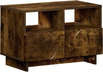vidaXL Soporte De Tv 60 X 34.5 X 40 Cm Roble Ahumado Vidaxl