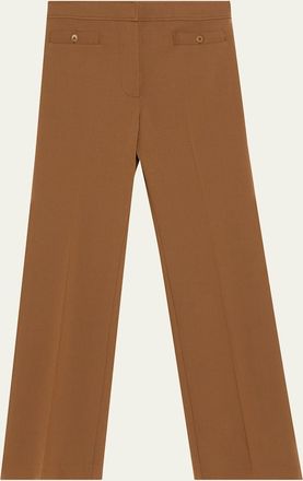 Ulla Johnson Blanca Straight-Leg Trousers
