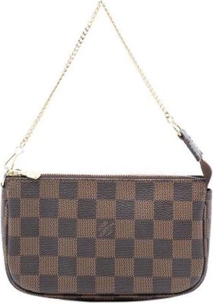 Louis Vuitton Pre-owned Mini Pochette Accessoires - - Pre-owned - Donna - Marrone - ONE SIZE