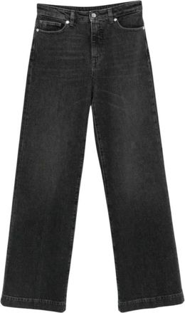 Nine In The Morning Enna Palazzo Jeans - Dames - Jeans - Zwart - Maat: W28 Katoen