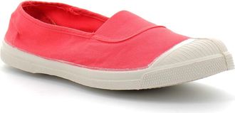 Bensimon Womens Elastic Band Sneaker, Flamingo, 6 UK