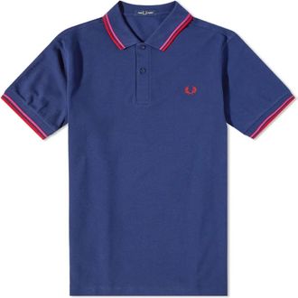Fred Perry M3600 Polo - Heren - Polos - Blauw - M - Katoen - Tops