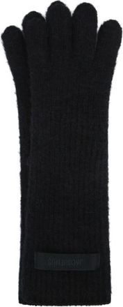 Jacquemus Les Gants Gros Grain - Heren - Handschoenen - Zwart - ONE Size - Wol - Accessoires