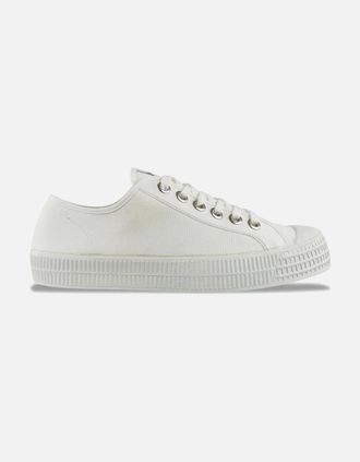 Novesta Mens Novesta Star Master Canvas Trainers - White - Size: 7
