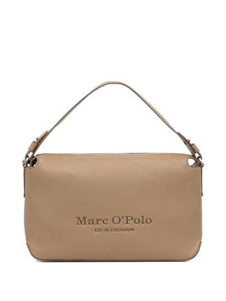 Marc O'Polo Shopper met logo-reli&euml;f - Beige