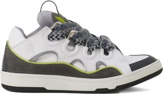 Lanvin Sneakers - Heren - Sneakers - Veelkleurig - 42 EU - Leer - Schoenen