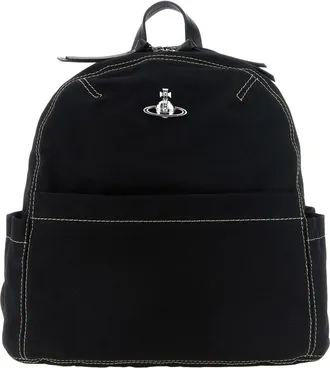 Vivienne Westwood Dames, Tassen, Zwart, Maat: ONE Size Katoen