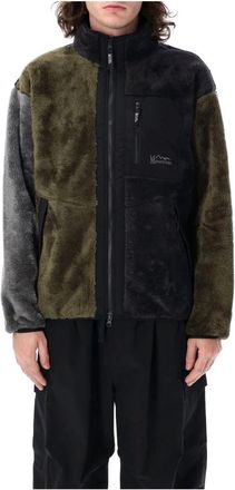 Manastash Bigfoot Fleece Jas Aw 24 - Heren - Fleece jassen - Veelkleurig - L - Polyester - Fitness