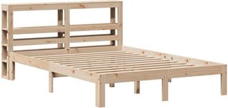 vidaXL Bed Frame with Headboard without Mattress 120x190 cm Small Double vidaXL