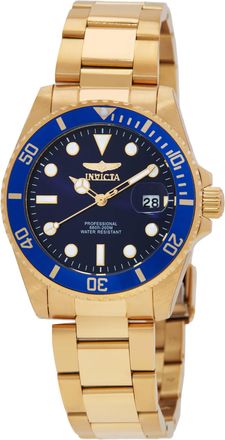 Invicta Pro Diver Quartz Blue Dial Ladies Watch 37153