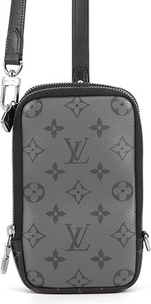 Louis Vuitton Monogram Eclipse Black Noir Monogram Eclipse Pouch Shoulder Bag (Pre-Owned)