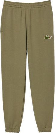 Lacoste Groene Casual Broek - Heren - Sweatpants - Groen - S - Katoen - Broeken