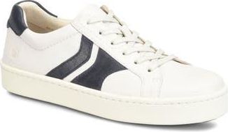 B&oslash;rn Beck Tie Low Top Sneaker in White Leather Combo at Nordstrom Rack, Size 11.5