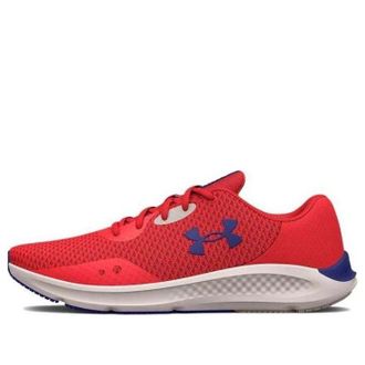 Under Armour Charged Pursuit 3 Bolt Red Bauhaus Blue 3024878-600