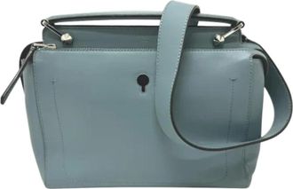 Fendi Pre-owned Leather fendi-bags - Dames - Vintage Schoudertas - Blauw - ONE Size - Vintage
