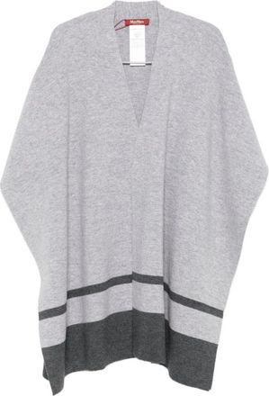 Max Mara Capes, female, Gray, Size: L Cape