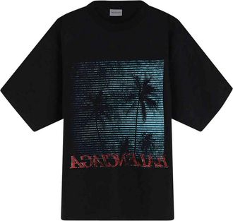 Balenciaga Cotton T-shirt with front print