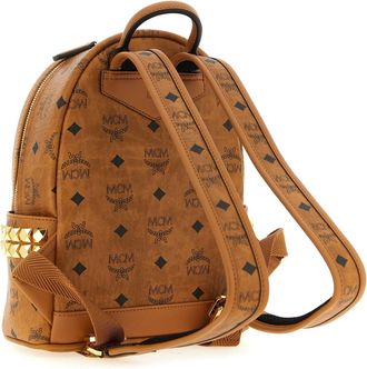 MCM Stark Backpack - Cognac