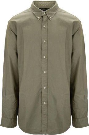 Ralph Lauren Button Casual Shirt - Heren - Casual Overhemden - Groen - 2XL - Katoen - Overhemden