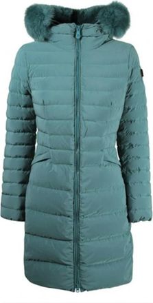Peuterey Stijlvolle Jas - Dames - Parka Jassen - Blauw - XS - Polyester - Jassen