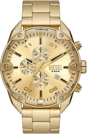 Diesel Dz 4608 Chronograph - Heren - Horloges - Geel - ONE Size - Accessoires