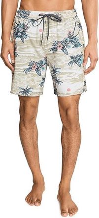 Quiksilver Mix Volley 17 Mens Swimwear Twill : 2XL, Elastane/Polyester