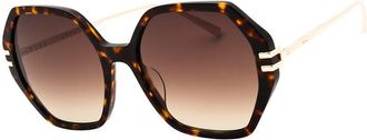Chopard Womens Sch370m 57Mm Sunglasses