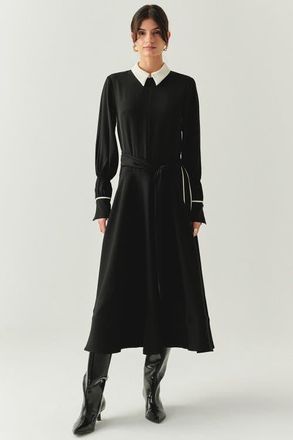 Exquise Journi Maxi Dress in Black at Nordstrom, Size Xx-Large