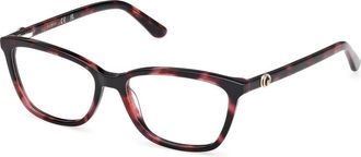 Guess Gu 50310 Optisch Montuur - Dames - Brillen - Rood - 52 MM - Accessoires