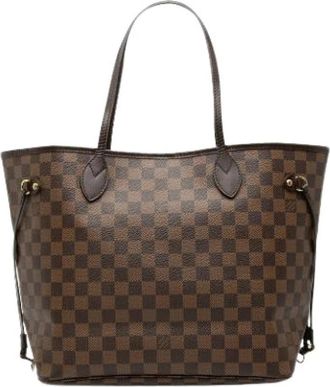 Louis Vuitton Pre-owned Neverfull MM Tote - Dames - Vintage Shopper - Bruin - ONE Size - Leer - Vintage
