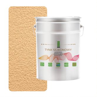 OEM Intonaco Siliconico Per Facciate Esterne, Beige Caldo, 1,5 Mm, Qualit&agrave; Premium, 25 Kg