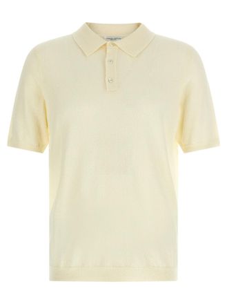 Roberto Collina Beige Spongy Effect Polo Shirt