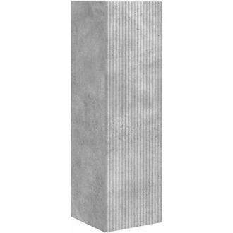 vidaXL Mueble De Tv Montado En La Pared Concreto 30 X 31 X 100 Cm Vidaxl