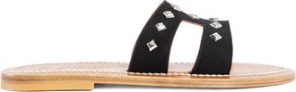 K.Jacques stud-embellishment sandals - Black