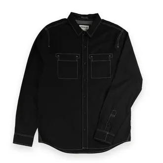 Sovereign Code Simon Button Down Shirt in Black at Nordstrom, Size Medium