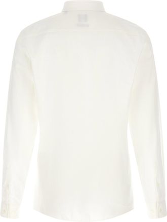 HUGO BOSS Stretch Cotton Shirt - White