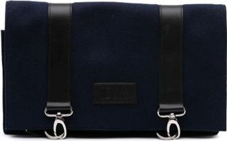 Dior Pre-owned Clutches, female, Blue, Size: ONE SIZE Pre-owned Leather Clutch