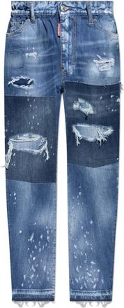 Dsquared2 Jeans Big Brother - Heren - Slim Fit Jeans - Blauw - S - Katoen - Jeans