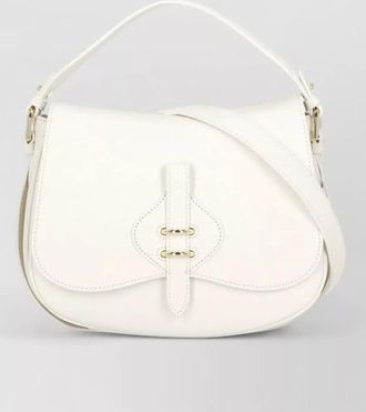 Coccinelle leather shoulder bag gold tone hardware