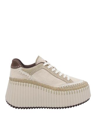 Chlo&eacute; Lovely Beige Nama Sneakers
