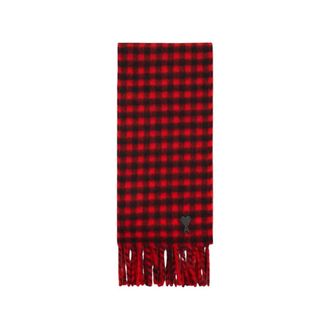 Ami Winter Scarves - unisex - Wintersjaals - Rood - ONE Size - Accessoires
