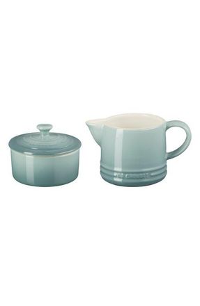 LE CREUSET Signature Sugar & Creamer Set in Sea Salt at Nordstrom