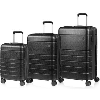 Champs Luggage Linen II / 3-Piece Luggage Set / Ivory