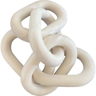 Itza Wood 5 Link Chain Object in Blonde Cedar at Nordstrom