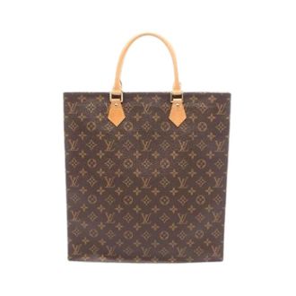 Louis Vuitton Pre-owned Tote Bags, female, Brown, Size: ONE SIZE Pre-owned Sac Plat Monogram Tote Bag