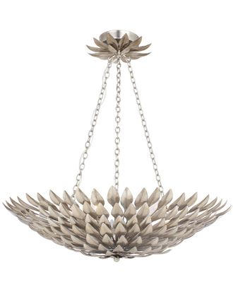 Crystorama 6-Light Broche Pendant Chandelier