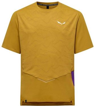 Salewa Pedroc Tech Dry T-Shirt Funktionsshirt f&uuml;r Herren | gelb
