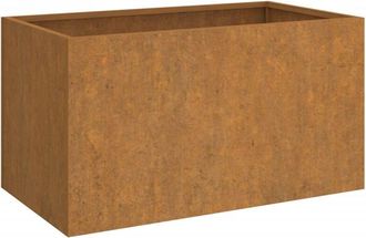 vidaXL Jardinera De Acero Corten 62x40x39 Cm Vidaxl
