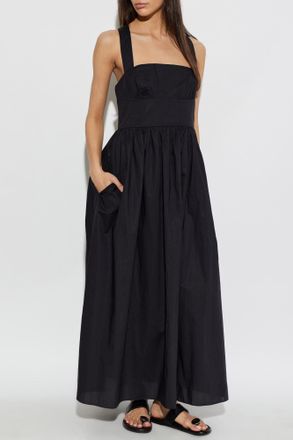 Matteau Sleeveless Dress, Womens, Black