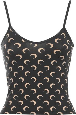 Marine Serre Sleeveless Tops - Dames - Tops zonder mouwen - Zwart - S - Tops